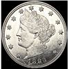 Image 1 : 1883 PL Liberty Victory Nickel UNCIRCULATED