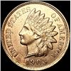 Image 1 : 1903 RED Indian Head Cent CHOICE AU