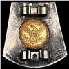 Image 2 : 1882-S US $5 Gold Eagle as Belt Buckle HIGH GRADE