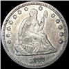 Image 1 : 1877-CC Seated Liberty Quarter NEARLY UNCIRCULATED