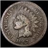 Image 1 : 1867 Indian Head Cent NICELY CIRCULATED