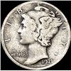Image 1 : 1921 Mercury Dime NICELY CIRCULATED