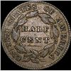 Image 2 : 1828 12 Stars Classic Head Half Cent NICELY CIRCUL