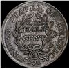 Image 2 : 1804 Crosslet 4 Draped Bust Half Cent NICELY CIRCU