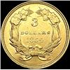 Image 2 : 1854 $3 Gold Piece UNCIRCULATED