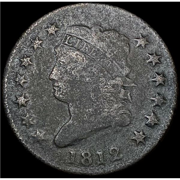 1812 Classic Head Large Cent NICELY CIRCULATED