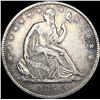 Image 1 : 1861-S Seated Liberty Half Dollar CLOSELY UNCIRCUL