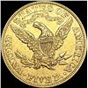 Image 2 : 1885 $5 Gold Half Eagle NEARLY UNCIRCULATED