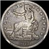 Image 1 : 1877-S Silver Trade Dollar NICELY CIRCULATED