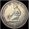Image 2 : 1893 Isabella Silver Quarter CLOSELY UNCIRCULATED