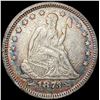 Image 1 : 1873 Arws Seated Liberty Quarter CLOSELY UNCIRCULA