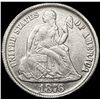 Image 1 : 1876-CC Seated Liberty Dime LIGHTLY CIRCULATED