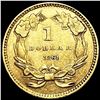 Image 2 : 1861 Rare Gold Dollar CLOSELY UNCIRCULATED