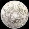 Image 1 : 1886 Mexico Silver 8 Reales ABOUT UNCIRCULATED