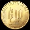 Image 2 : 1980 GSC 1/10oz Gold G.10 Token UNCIRCULATED