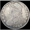 1829 Capped Bust Half Dollar LIGHTLY CIRCULATED