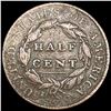 Image 2 : 1828 Classic Head Half Cent NICELY CIRCULATED