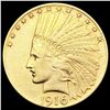 1916-S $10 Gold Eagle NEARLY UNCIRCULATED
