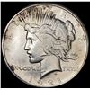1921 Silver Peace Dollar NEARLY UNCIRCULATED