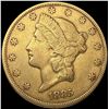 1885-S $20 Gold Double Eagle LIGHTLY CIRCULATED