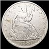 1858 Seated Liberty Half Dollar LIGHTLY CIRCULATED