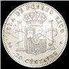 Image 2 : 1895 Puerto Rico Silver 20 Centavos UNCIRCULATED