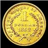 Image 2 : 1852 Rare Gold Dollar UNCIRCULATED