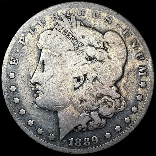 1889-CC Morgan Silver Dollar NICELY CIRCULATED