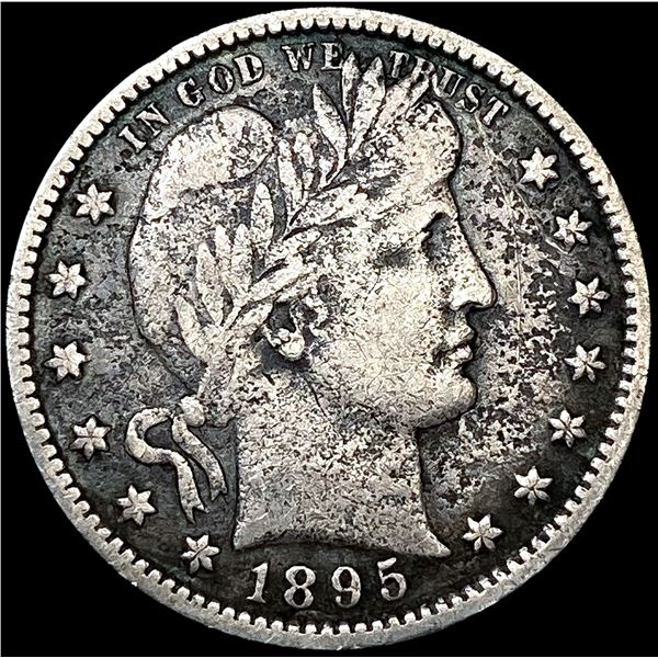 1895-O Barber Quarter LIGHTLY CIRCULATED