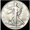 1933-S Walking Liberty Half Dollar NEARLY UNCIRCUL