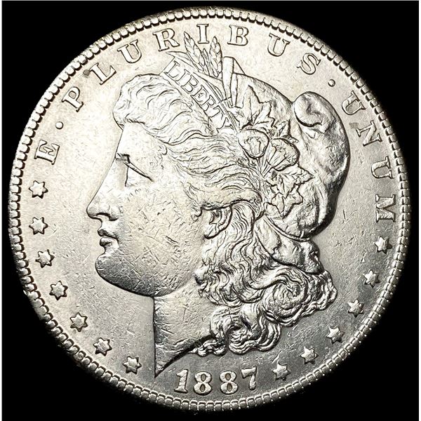 1887-S Morgan Silver Dollar CLOSELY UNCIRCULATED