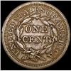 Image 2 : 1853 Braided Hair Large Cent CLOSELY UNCIRCULATED