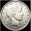 Image 1 : 1897 Barber Quarter NEARLY UNCIRCULATED