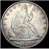 Image 1 : 1874 Arws Seated Liberty Half Dollar CLOSELY UNCIR