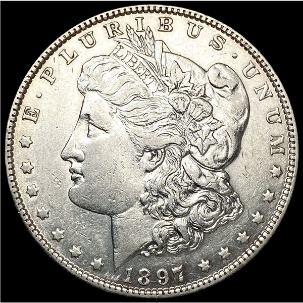 1897-O Morgan Silver Dollar NEARLY UNCIRCULATED