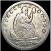 Image 1 : 1855-S Seated Liberty Quarter NICELY CIRCULATED