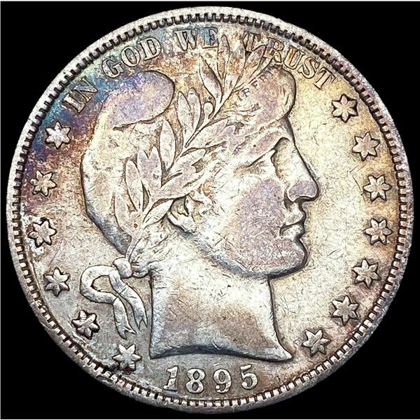1895 Barber Half Dollar LIGHTLY CIRCULATED