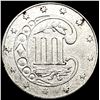 Image 2 : 1862 Silver Three Cent CHOICE AU