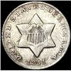 Image 1 : 1851-O Silver Three Cent NEARLY UNCIRCULATED