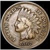 1869 Indian Head Cent NEARLY UNCIRCULATED