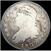 Image 1 : 1809 Capped Bust Half Dollar NICELY CIRCULATED