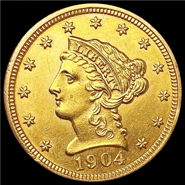 1904 $2.50 Gold Quarter Eagle UNCIRCULATED