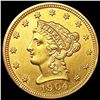 Image 1 : 1904 $2.50 Gold Quarter Eagle UNCIRCULATED