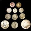 Image 1 : (11) Varied US Silver Coinage (1831, 1859, 1890,