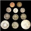Image 2 : (11) Varied US Silver Coinage (1831, 1859, 1890,