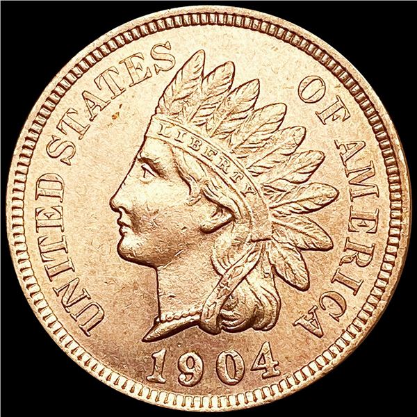 1904 Indian Head Cent GEM BU