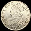 Image 1 : 1830 Capped Bust Half Dollar NEARLY UNCIRCULATED
