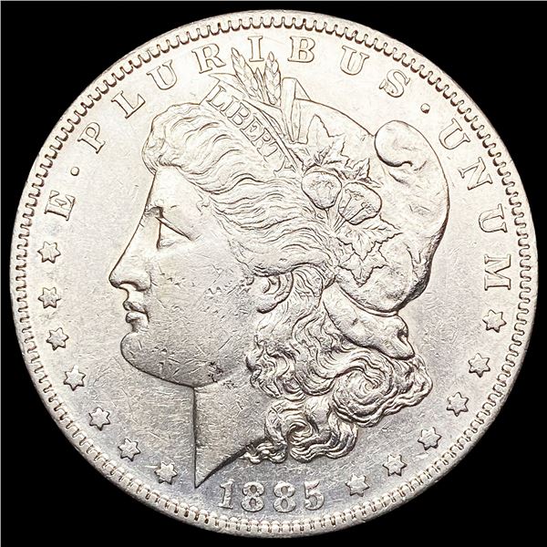 1885-S Morgan Silver Dollar NEARLY UNCIRCULATED