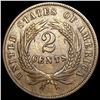 Image 2 : 1867 Two Cent Piece CLOSELY UNCIRCULATED