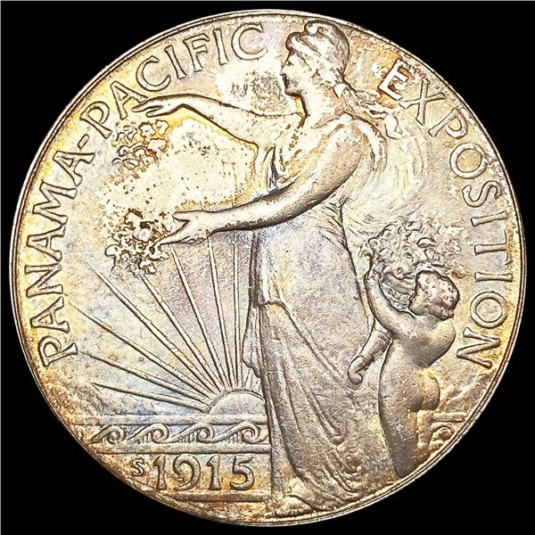 1915-S Panama-Pacific Half Dollar CLOSELY UNCIRCUL